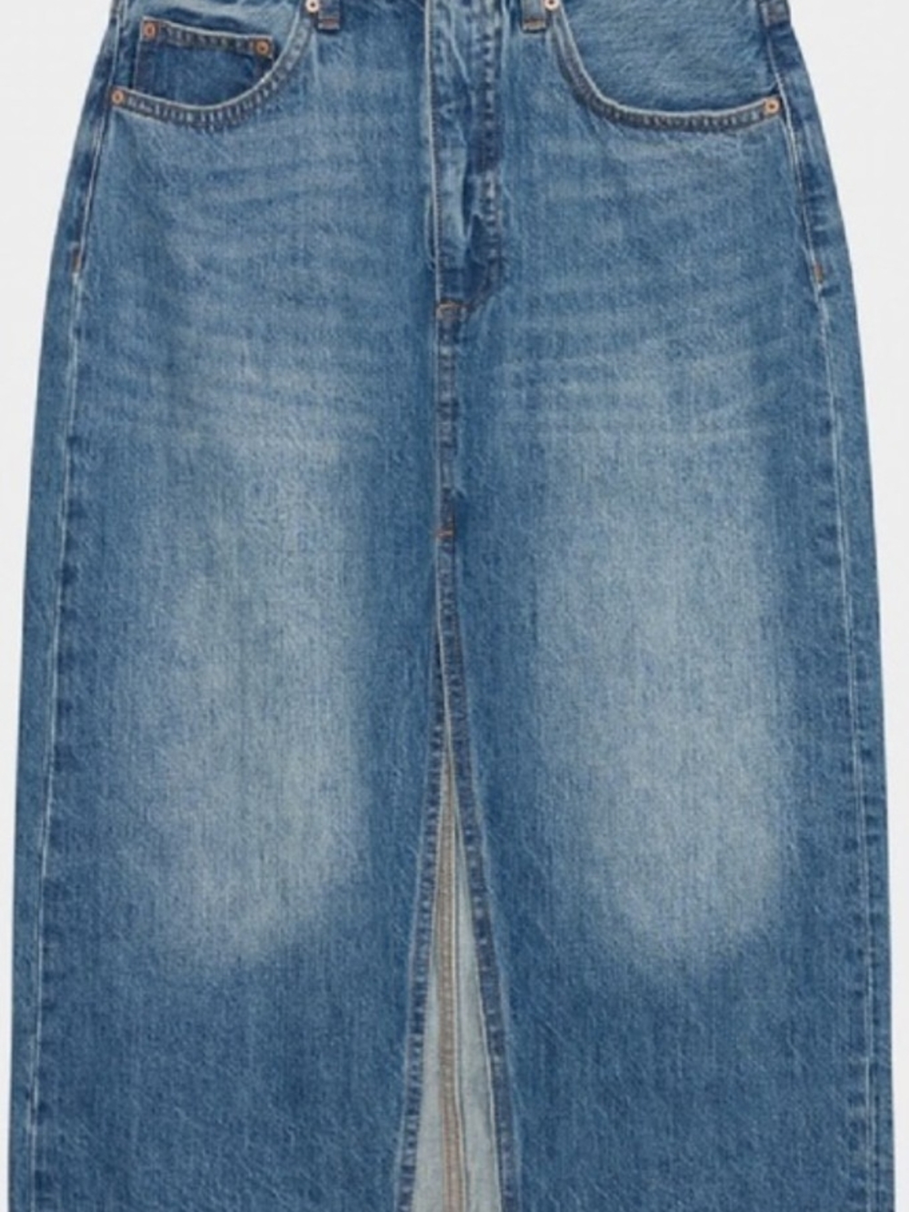 Denim Forum 90s Halle Skirt